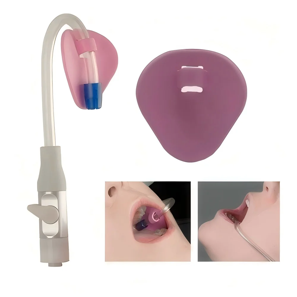  50Pcs Autoclavable HVE Tube Positioner Silicone  Dental Suction Tube Fixing Holder Care Tool Dental Consumables
