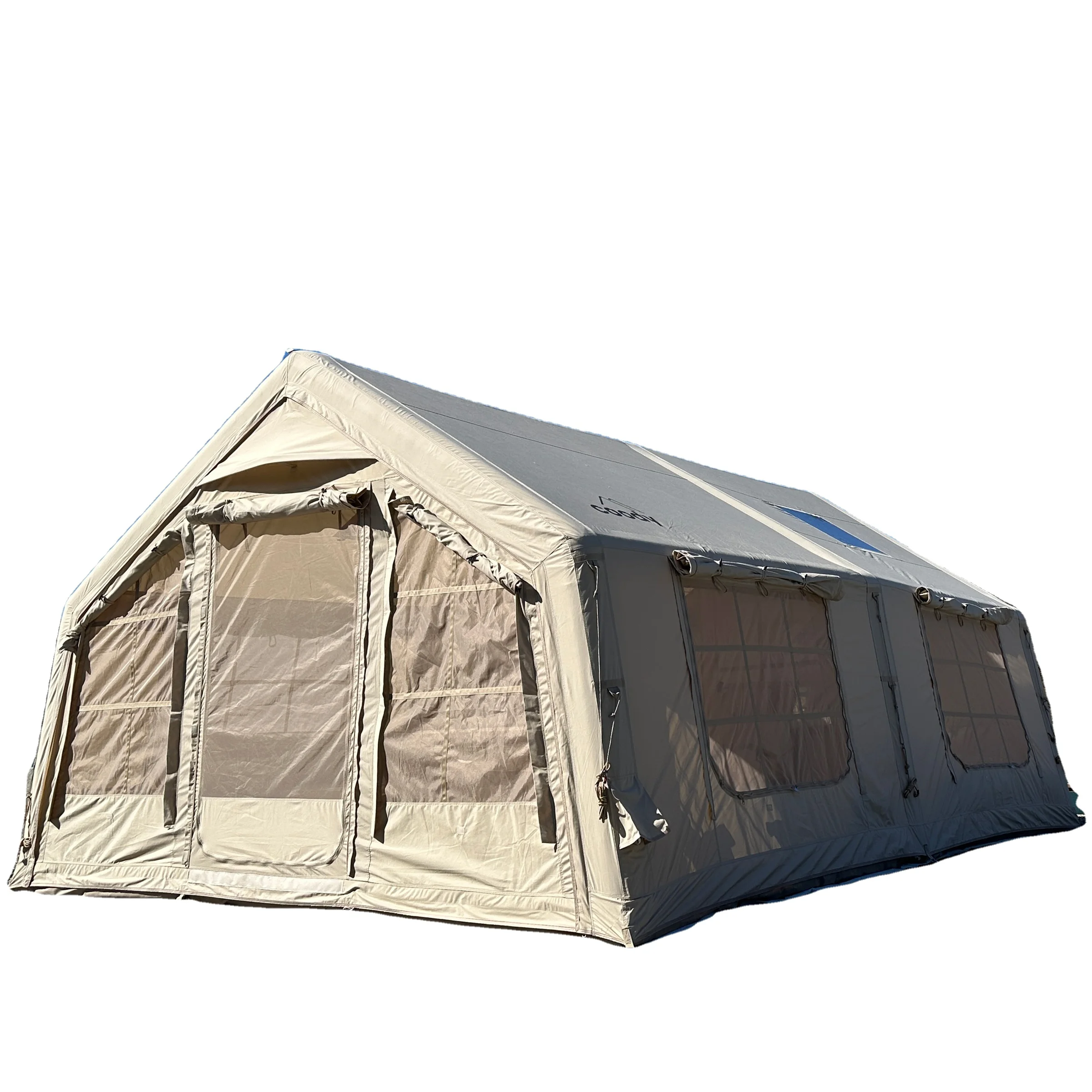 

Надувная палатка площадью 13,68 кв.м. Воздушная палатка из ПВХ с водонепроницаемой защитой от ультрафиолета для поставщика подошвы для кемпинга на открытом воздухе