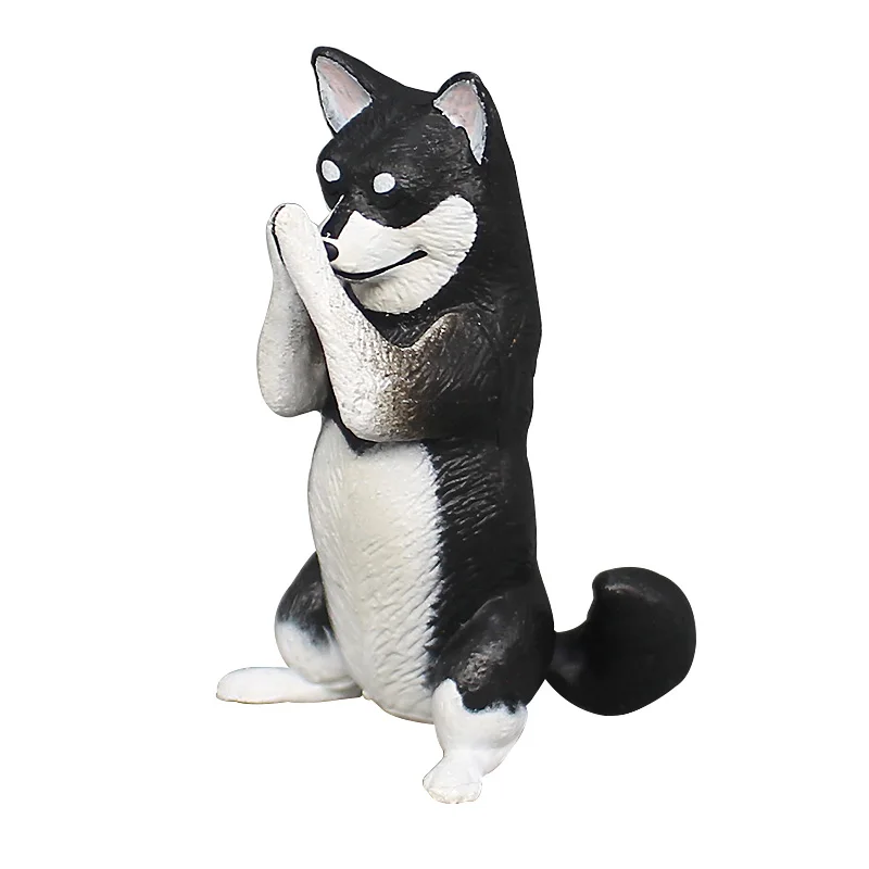 Gebedsmodel Gevestigde handen Dieren Actiefiguren Ratel Welsh Corgi Koala Schapen Desktop Miniatuur Ornament Accessoires Speelgoed