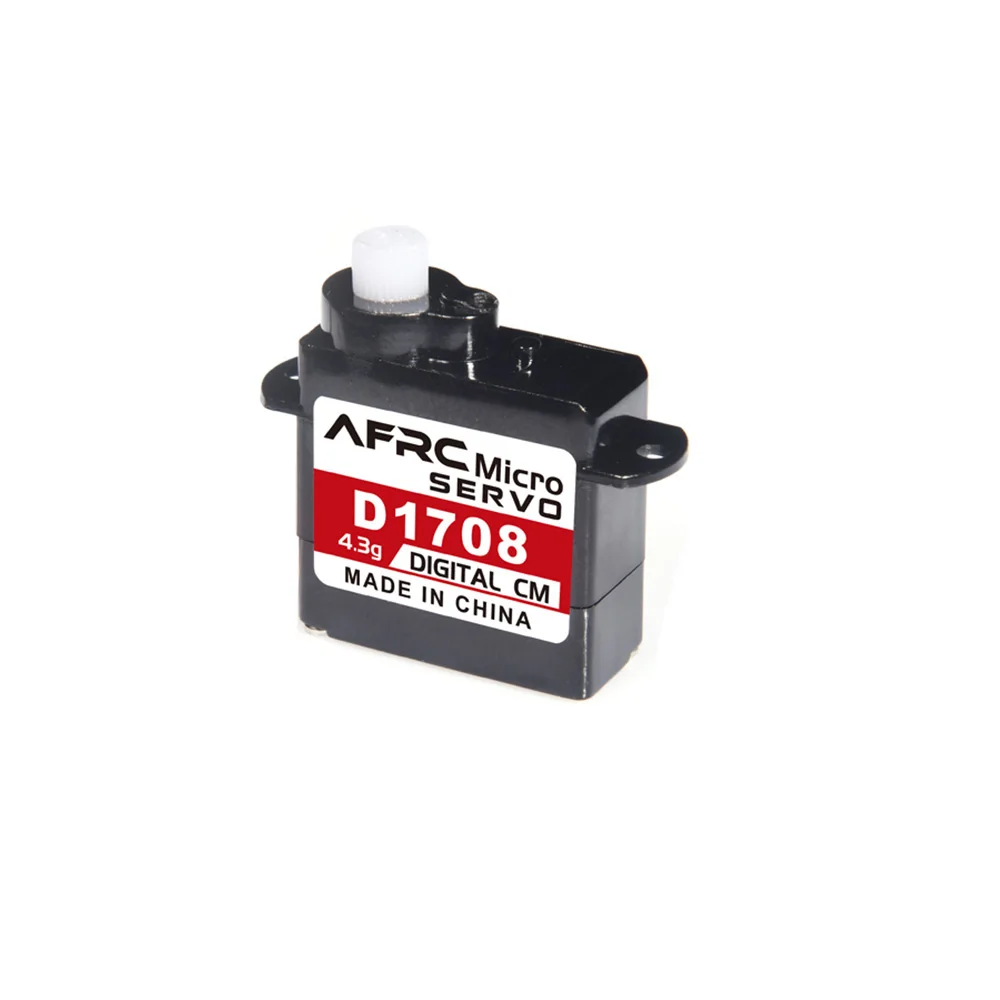 AFRC 4.3g Micro Digital Servo For RC Mini Cars and AirPlanes 0.075sec Fast Coreless Motor JR Futaba JST1.25 Plug Accessories