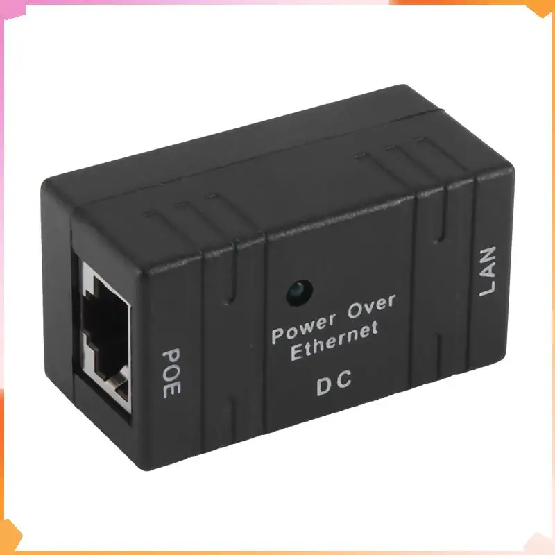 B94A Poe Splitter Injektor Passive Dc Power Over Ethernet Rj45 10/100Mbp Wand Halterung Adapter Für Lan Netzwerk sicherheit Ip Kamera