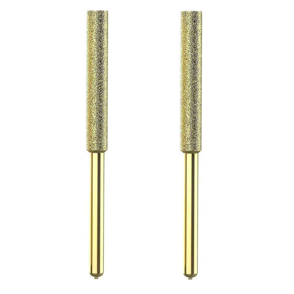 Burr Titanium Chainsaw File Sharpening Diamond Coated Grind Bit Chainsaw Bits Chainsaw Sharpener Sculpture Head Grinding Tools
