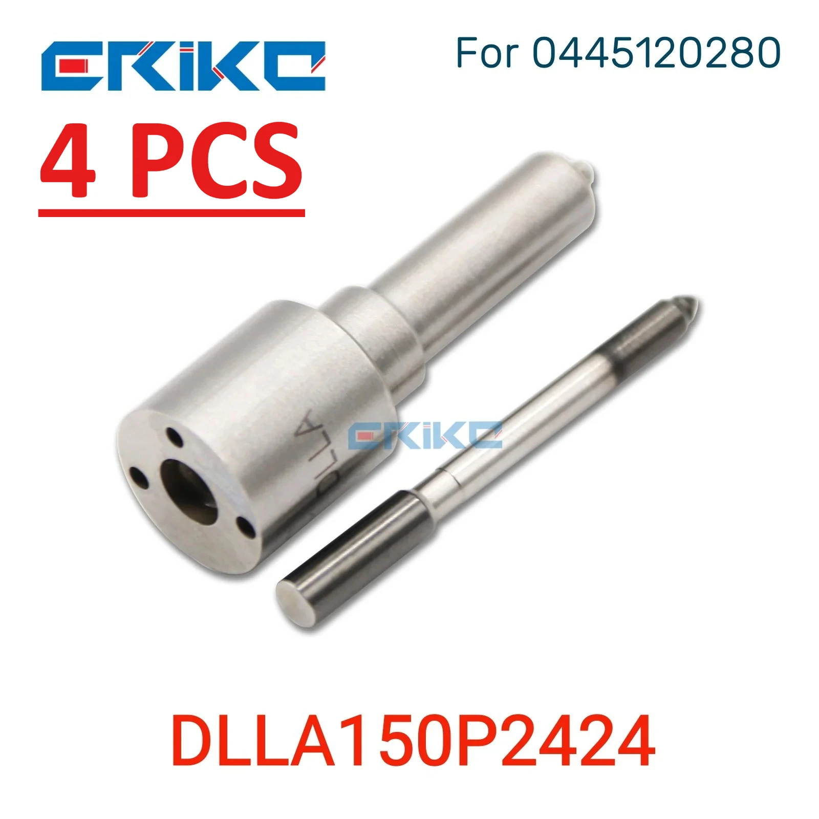 หัวฉีดน้ำมันดีเซล ERIKC DLLA150P2424 0 433 172 424 หัวฉีดน้ำมันเชื้อเพลิง 0433172424 หัวฉีดสเปรย์น้ำมันเชื้อเพลิง DLLA 150 P 2424 สำหรับ 0445120280