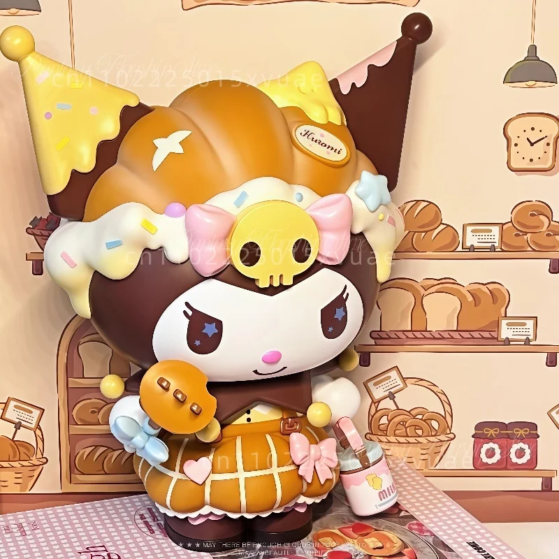 

Sanrio Kuromi строительный блок, серия для вечеринки, сборка игрушек, большая коллекция, украшение для рабочего стола, модель, детский рождественский подарок