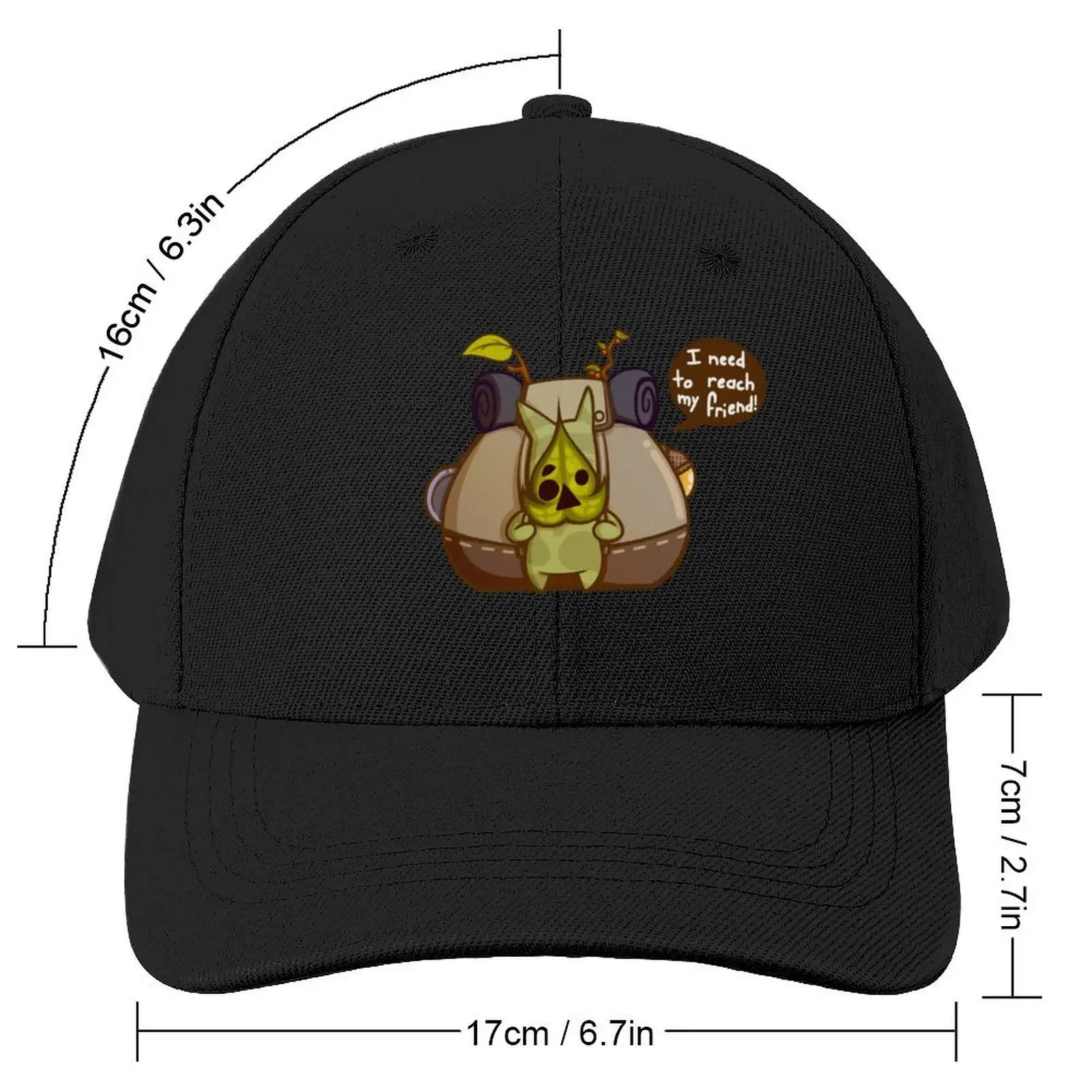 TOTK - I need to reach my friend! Baseball Cap Sports Cap Thermal Visor Women's Men's