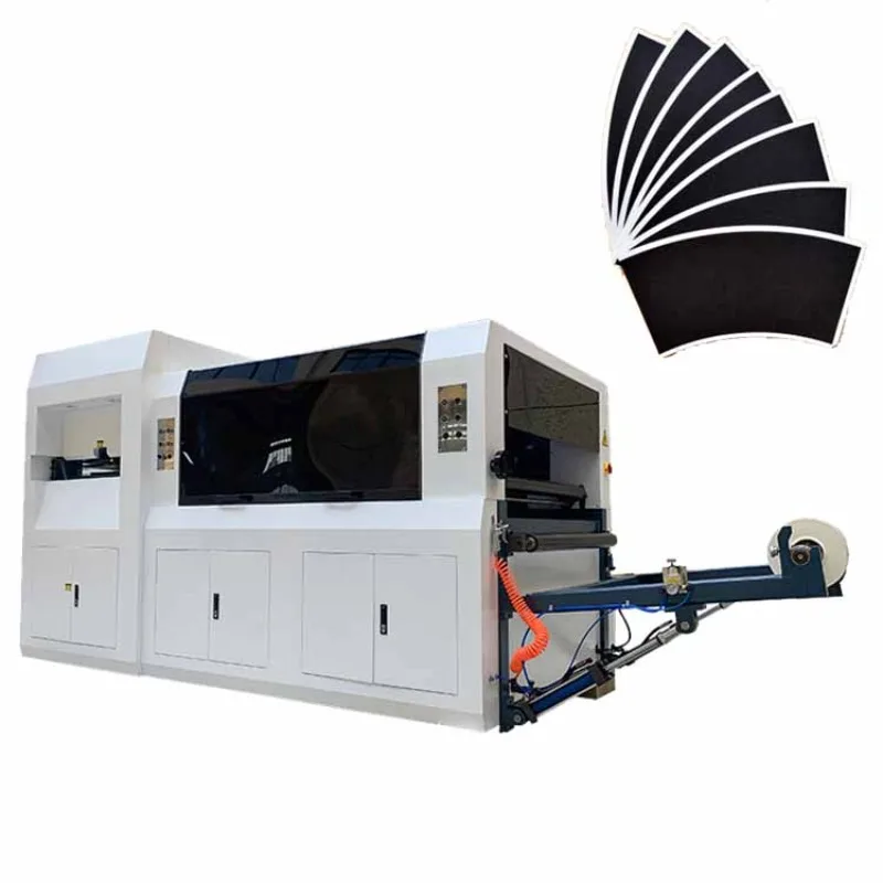 Full Automatic Paper Roll Die Cutting Creasing Machine For Price Label Die Cutter Slitter Machine Paper Flower Die Cut Templates