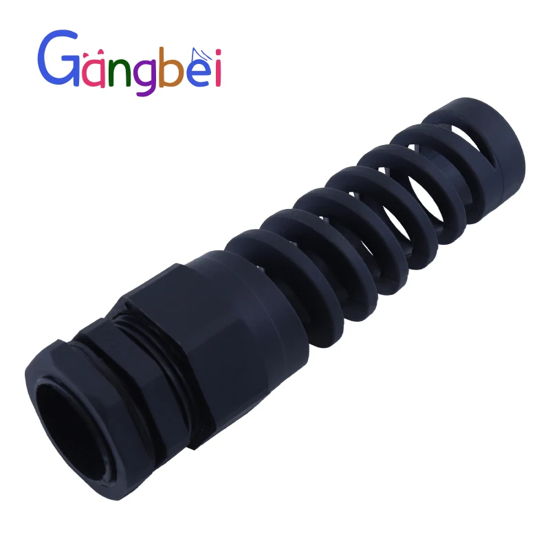 Junta de resistencia de torsión con resorte M27, conectores impermeables de flexión, cable de protección de cabeza, Junta Gangbei