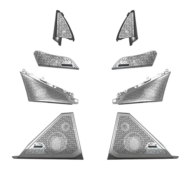 

luminous hood kit Luminous Speaker Cover For BMW 5 Series I5 G68 Horns Loudspeaker Lidtreble Tweeter Sync with Light