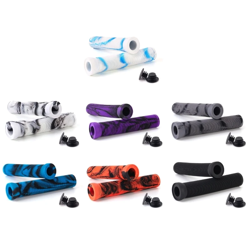 Y1UB NonSlip Bicycles Handlebar Grips Cover for Bicycles, Scooter, Folding Bike