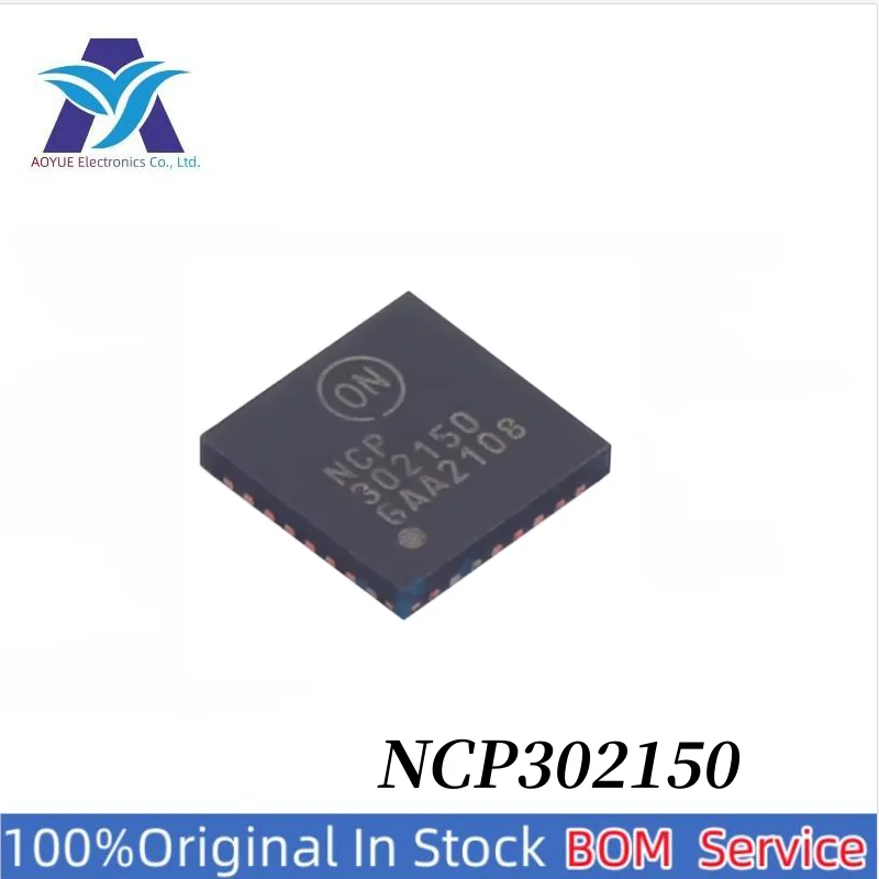 1-10pcs/lot Brand new NCP302150MNTWG NCP302150 P302150 NCP 302150 PQFN-31 45A Integrated drivers and MOSFET gate driver chip ic