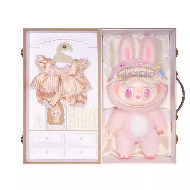 

New Genuine Pop Mart Wake Up Spring Series Mokoko Plush Doll Blind Box Cute Ornament Trendy Collectible Fans Customized Gift