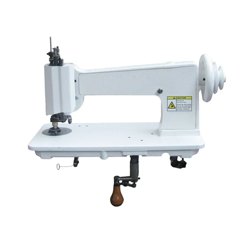 Mini table mega phone single hand embroidering stick making machines japan fh10-2 handle operated chainstitch embroidery machine