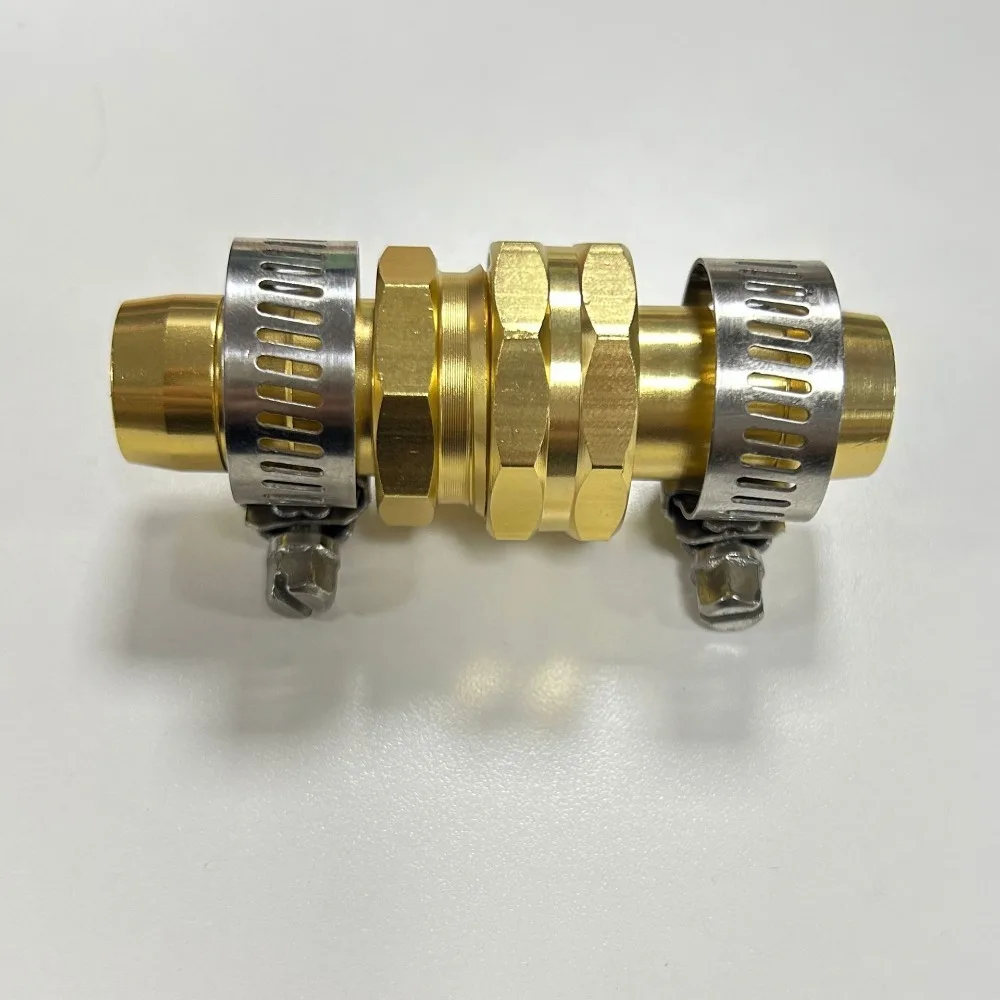 Durable 3/4'' 5/8'' Garden Hose Quick Connectors Metal Leak-proof Irrigation Hose Joint Repair Damaged Leaky Pipe Pipe Fitting