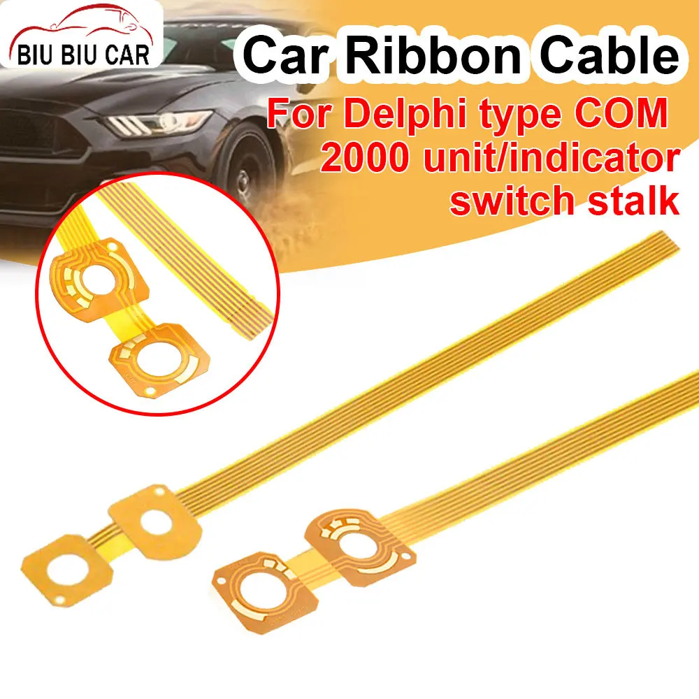 

1Pcs For Delphi type COM2000 Cable Trunr switch stalk Flex/Ribbon For Peugeot 206 207 307 301 For Citroen Xsara Berlingo Picasso