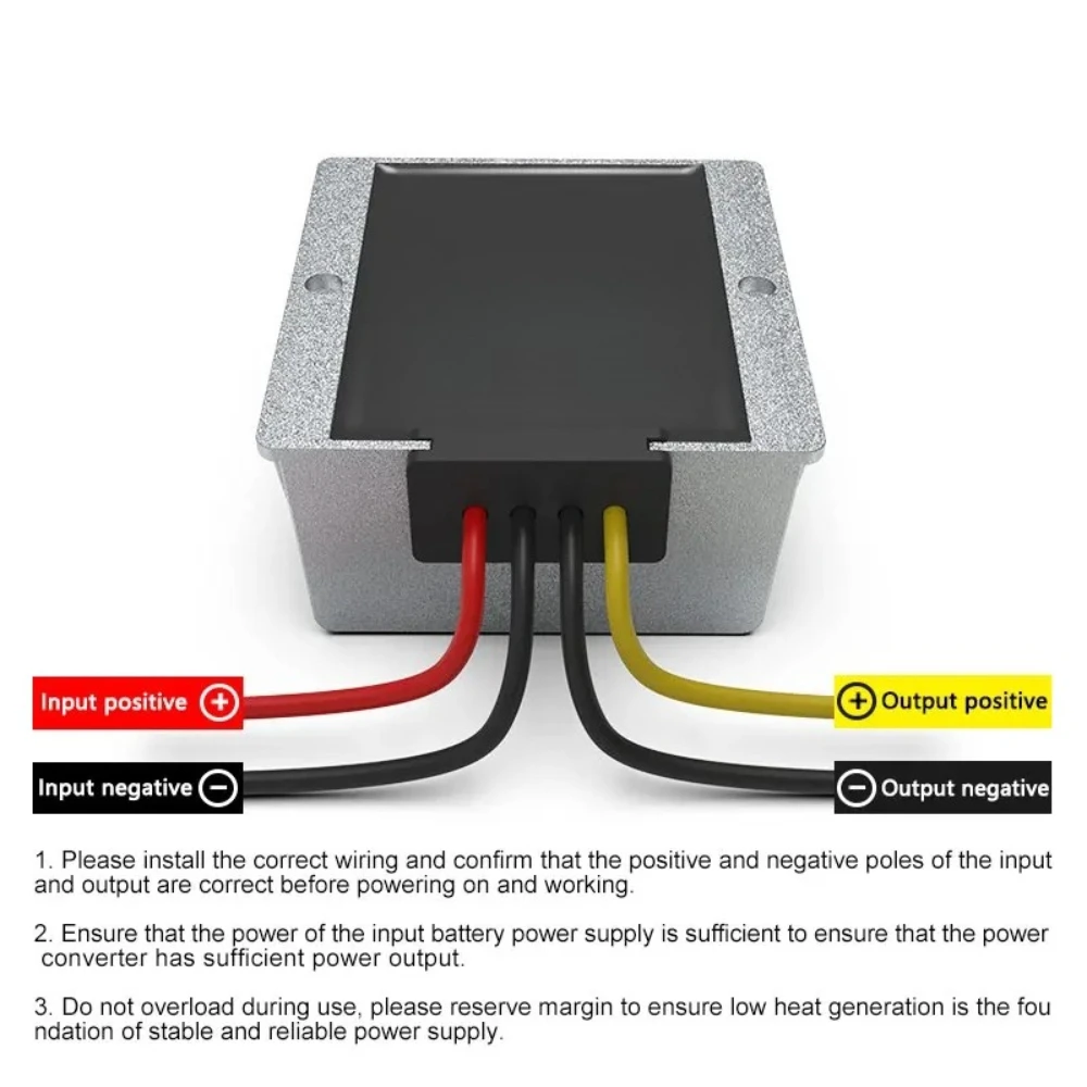 9-40V to 12V13.8V15V19V Transformer 12V to 28V Power Converter 24V to 24V Voltage Regulator Waterproof Dustproof High Efficiency
