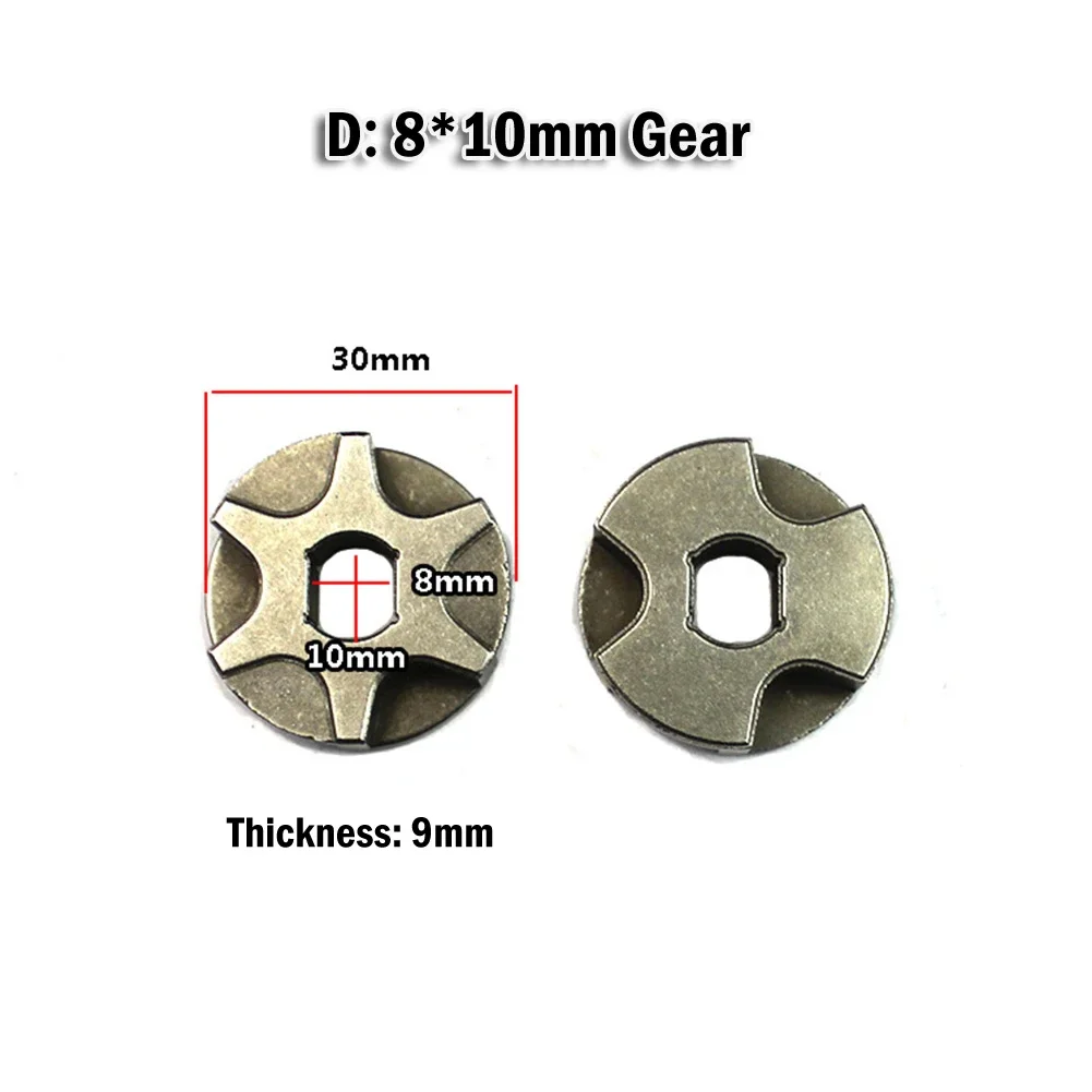 Gear Sprockets Drive Replace Sprocket For 5016 Gear Asterisk  6 Teeth Electric Chainsaw Chain Angle Grinder Electric Saw Gear