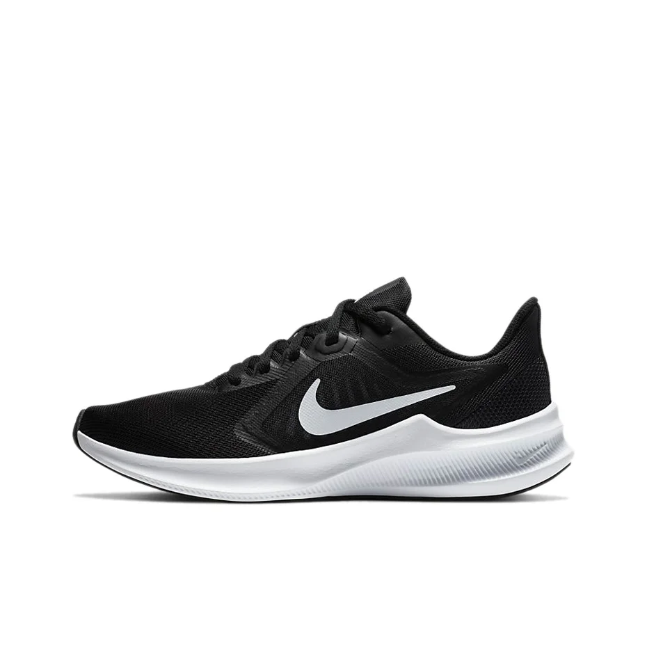 scarpe-da-corsa-nike-downshifter-10-da-donna-modello-basso-nere-e-bianche-ci9984-001