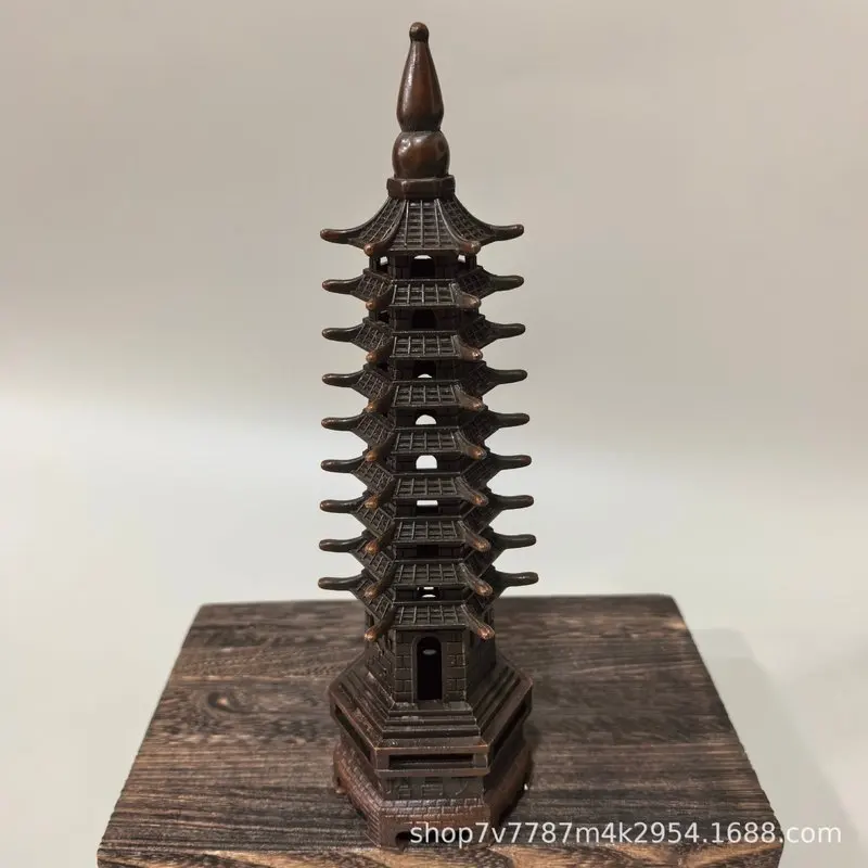 Brass Craft Wenchang Tower Home Living Room Study Decorative Ornament