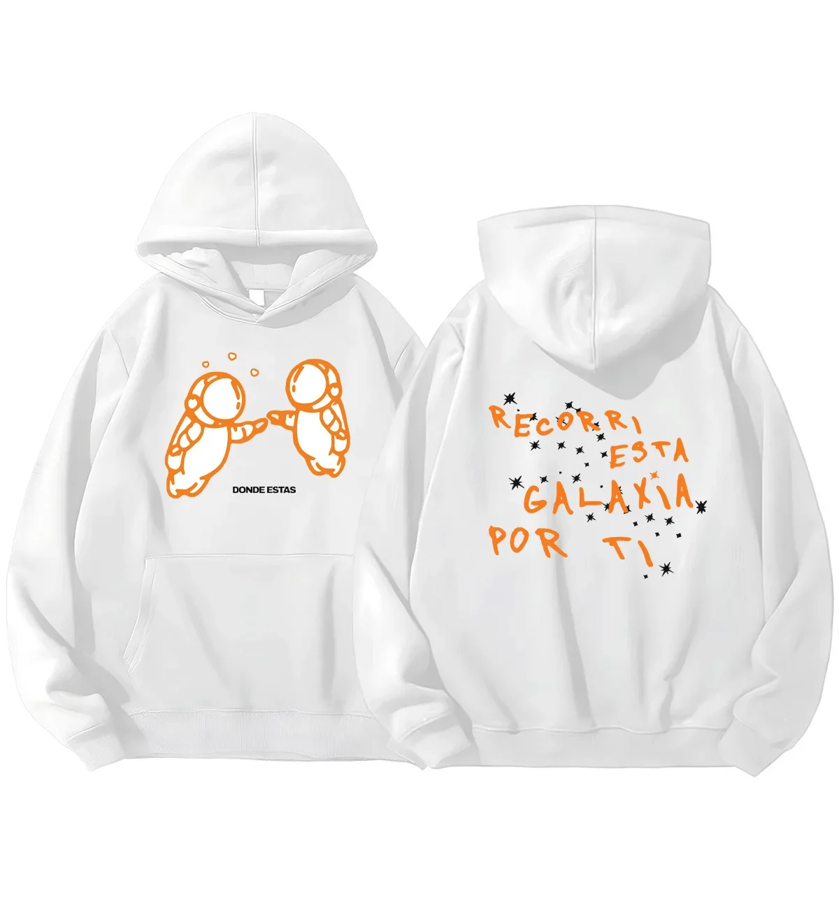 سترة بغطاء للرأس من Donde Estes Ivan Cornejo Merch ملابس الشارع للنساء Donde Estes Ivan Cornejo Merch جرافيك مطبوعة بقلنسوة للجنسين #2