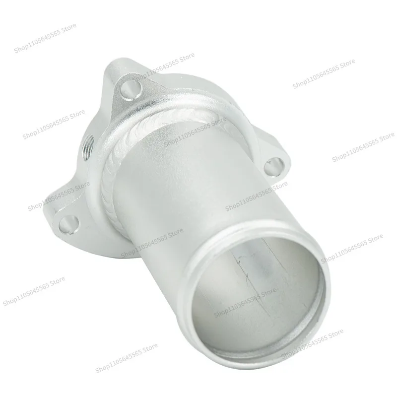 For Automotive Retrofit Aluminium Black and Silver EGR Exhaust Gas Circulation Valve Replacement Removal Fittings