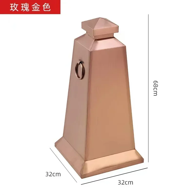 Stainless steel road cone reinforced reflective metal barrier customization