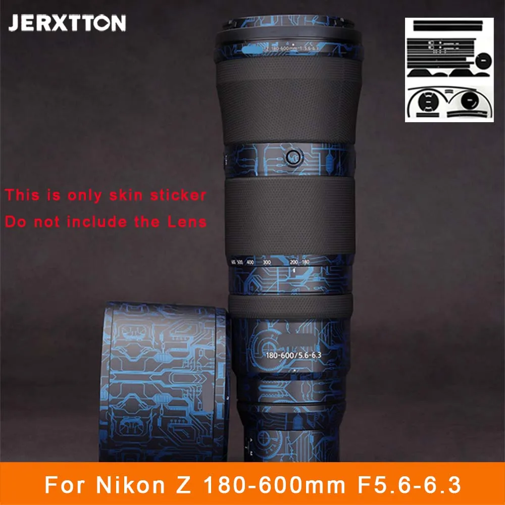 

180-600 5.6-6.3 Anti-Scratch Lens Skin Camera Sticker Protective Film Protector Decal for Nikon Z 180-600mm F5.6-6.3 for NIKKOR
