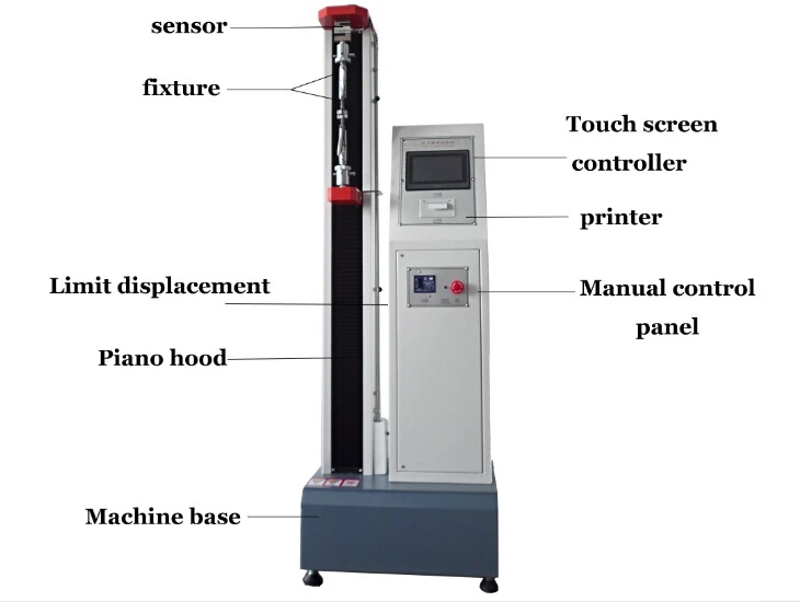 Multi-function Universal Computerized Electronic Tensile Strength Testing Machine