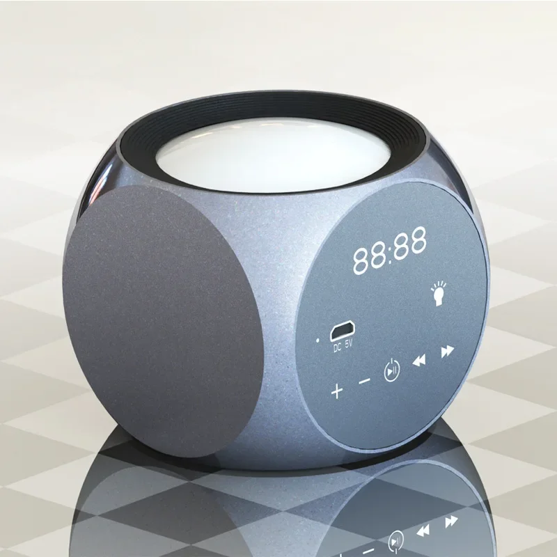 Magnifying glass desktop with light charging with radio function Students and the elderly reading magnifying glass Reading