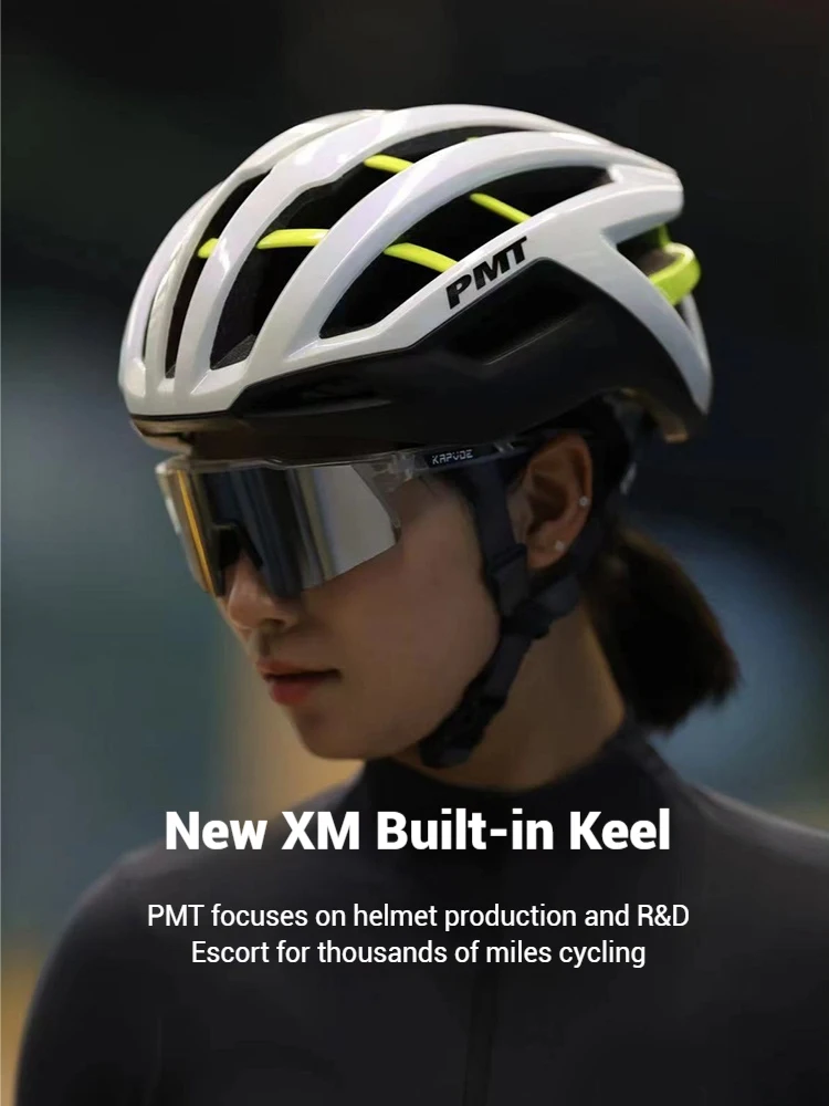 

PMT XM Bike Helmet with Internal Skeleton - Ultra Lightweight Road Cycling Helmet for Men & Women, MTB Mountain Bike