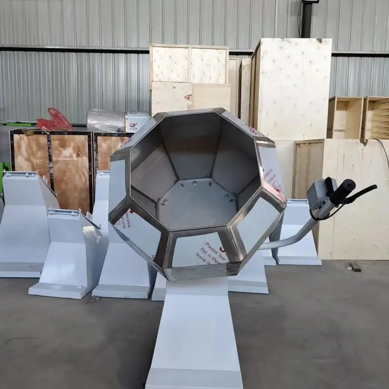 

Восьмиугольный смеситель, коммерческий пищевой миксер, полностью автоматическая барабанная машина для засолки и приправ из нержавеющей стали