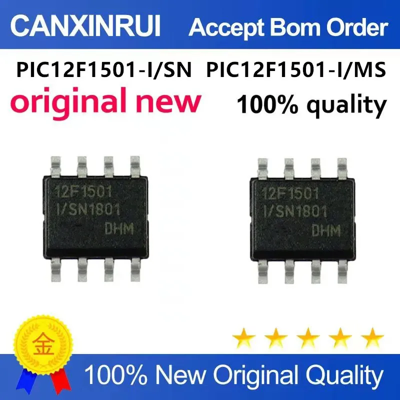 Original New 100% quality   PIC12F1501-I/SN T-I/SN SOP8 PIC12F1501-I/MS -E/MS MSOP8    Integrated circuit IC chip