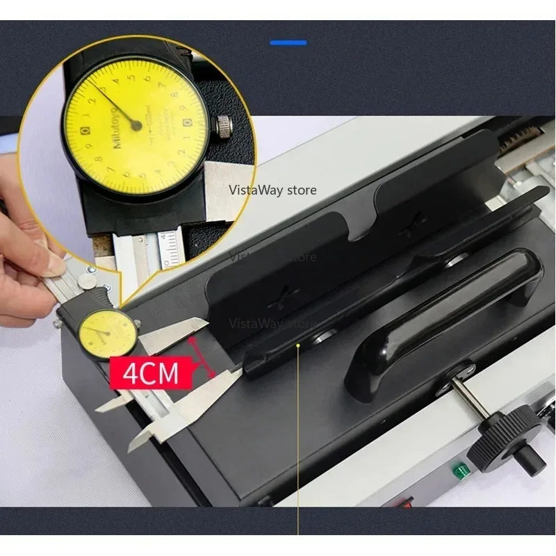 Лидер продаж 460A машина для переплета горячим клеем A4 термоплавкие складки автоматическая машина для переплета книг клей для переплета электрическая переплетная машина 1200 Вт