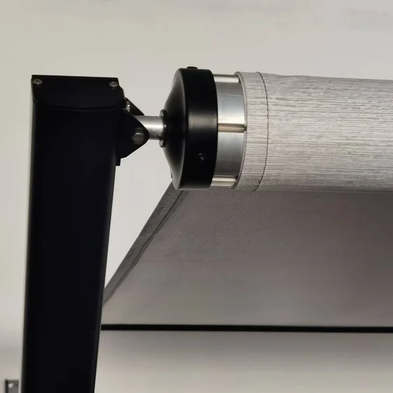 5.5x2.5 متر Rv قافلة متعددة الزوايا مظلة من الشمس Rv المظلة خيمة المظلة مع إطار أسود للمنزل المتنقل مقطورات السفر مقطورة سيارة