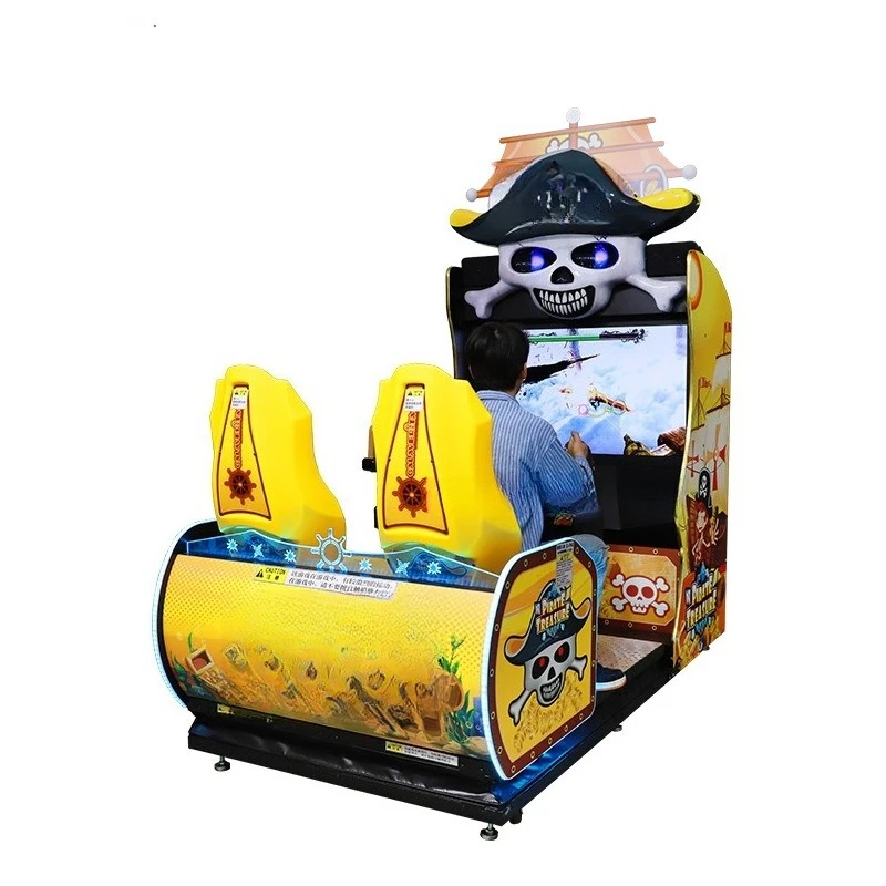 Car game machine pirate treasure coin game simulation racing machine