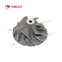 GT2256V Turbocharger Compressor Wheel 454191 Turbo Turbine Parts 11652247691 Fit For BMW 730D 184HP 135KW 3.0L E38 M57 D30 1998-