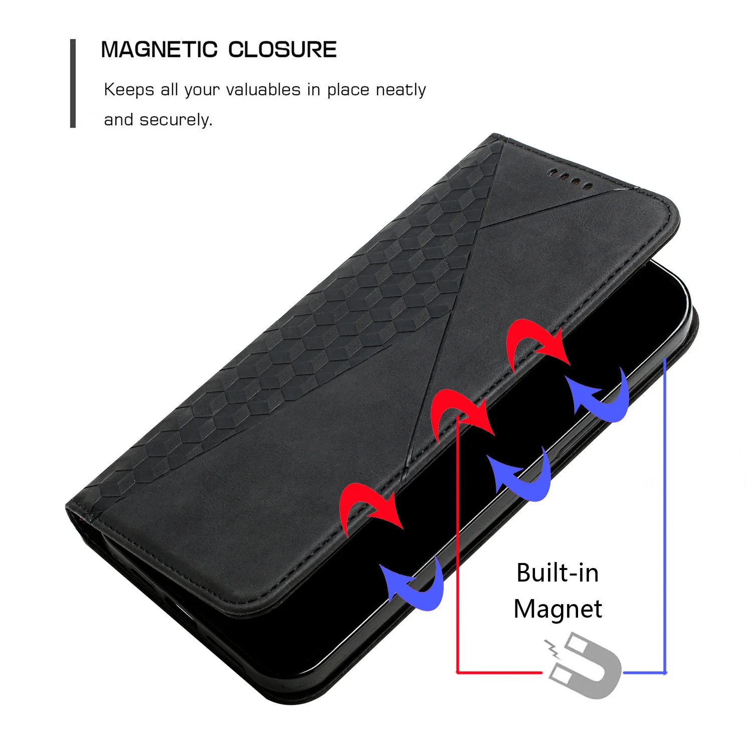 

Чехол для телефона Motorola MOTO G14, силиконовый кожаный чехол с клапаном