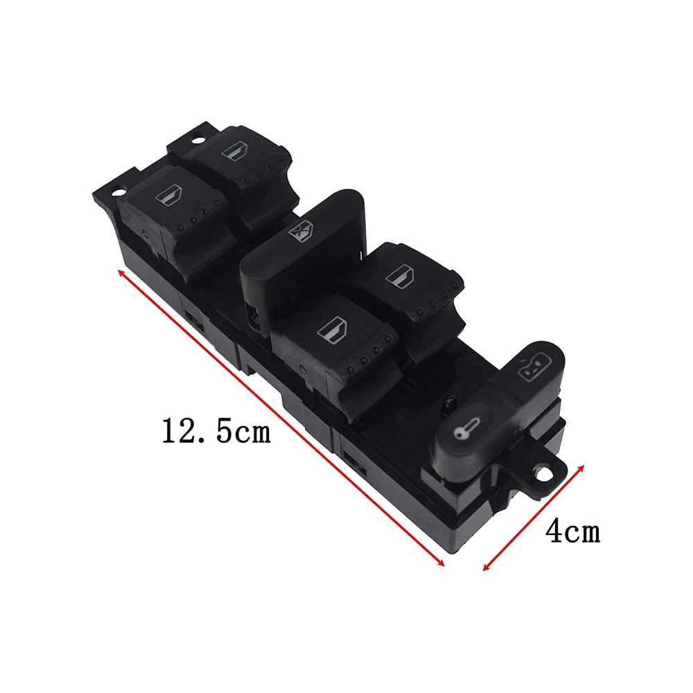 

Window Switch Lifter Button for Jetta Golf Bora Passat B5 Seat Leon Toledo 1999 2000 2001 2002 2003 2004 2005 2006 1J4 959 857D