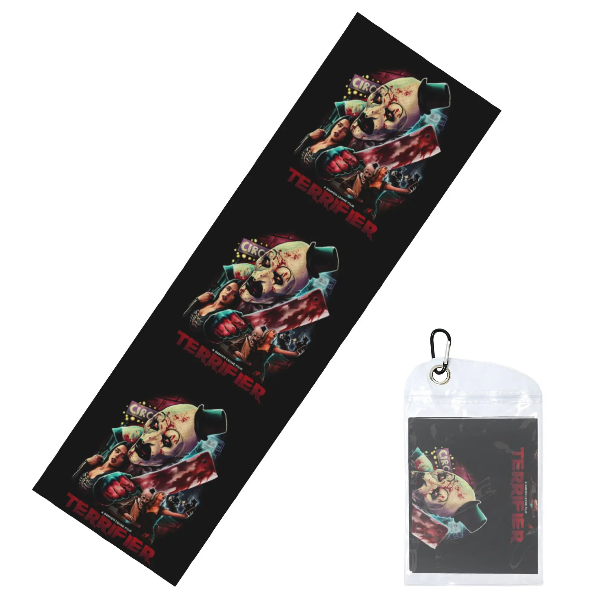 Cold Exercise Towel Terrifiers Blood Beach Sports Yoga Towel Swimming Camping Towel Refreshing Sports Scarf Face Towels