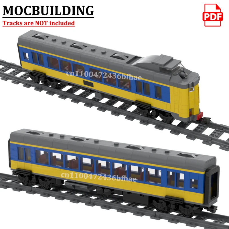 

Конструктор NS: Локомотив, Пассажирский Вагон, Модель Городской Железной Дороги, MOCBUILDING, Двигатель-Локомотив, Кирпичики, Строительные Игрушки, Подарок