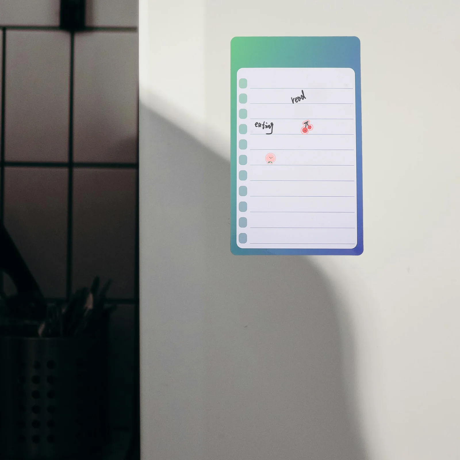 

4 Pcs Fridge Magnet Magnetic Memo Pads Calendar Notepad for Planner The Pet Grocery List Shopping