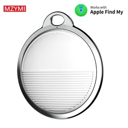 MZYMI Mini Bluetooth GPS Tracker Kids Pet  Location Finder For Apple Smart Track For Keys Wallet Work For Apple Find My