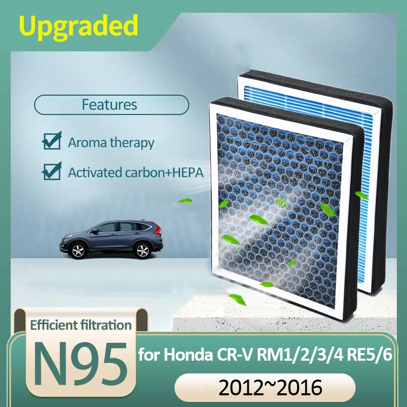 Activated Carbon Air Filter for Honda CRV CR V CR-V RM1 2 3 4 RE5 RE6 MK4 4th 4Gen 2012 2013 2014 2015 2016 Air Conditioner Tool