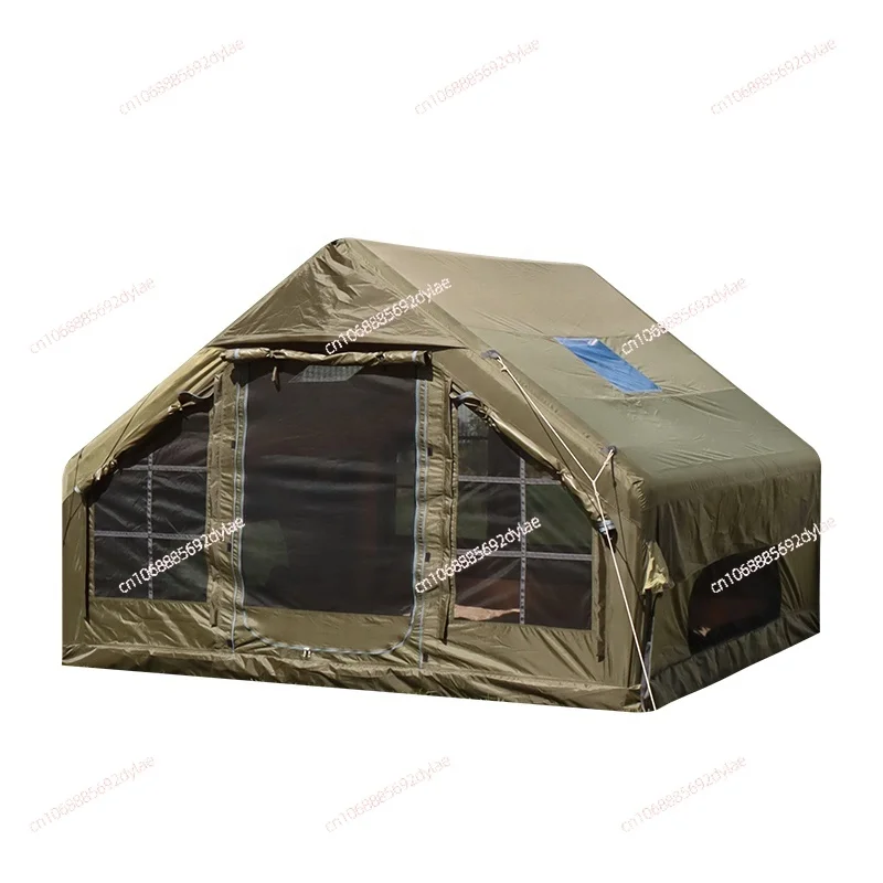 Glamping Inflatable Outdoor Camping Tent   Family Luxury Tent