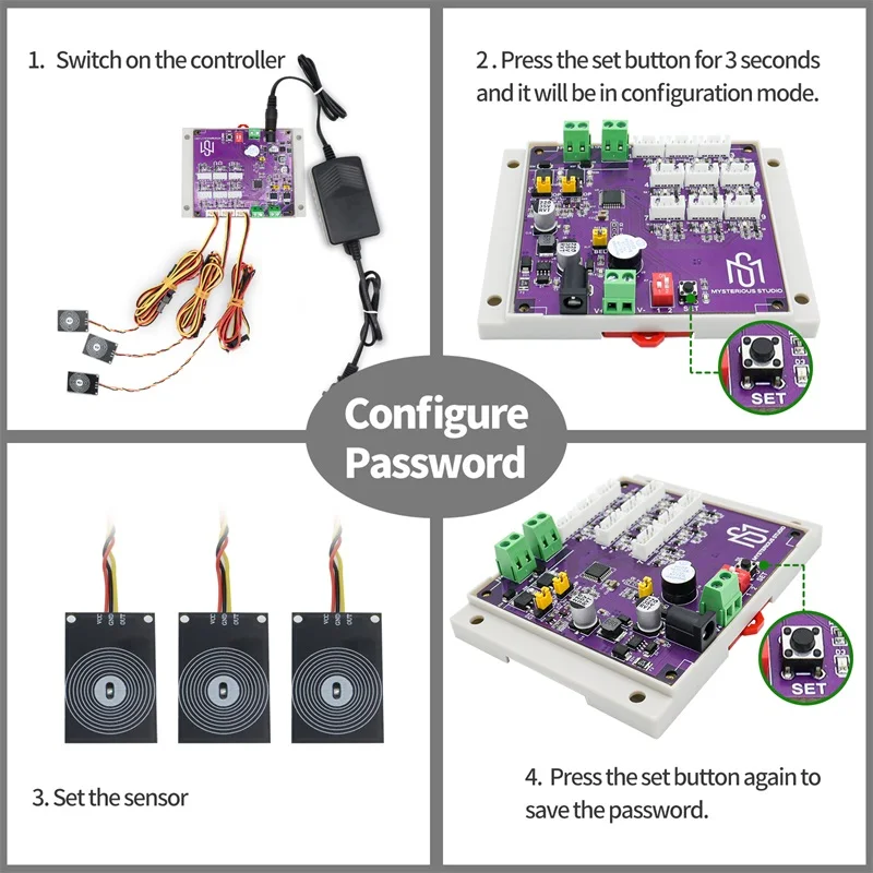 Таинственная студия, секретная комната, игровой механизм, реквизит, электронная головоломка, превосходный датчик сенсорного датчика GY, последовательный для разблокировки