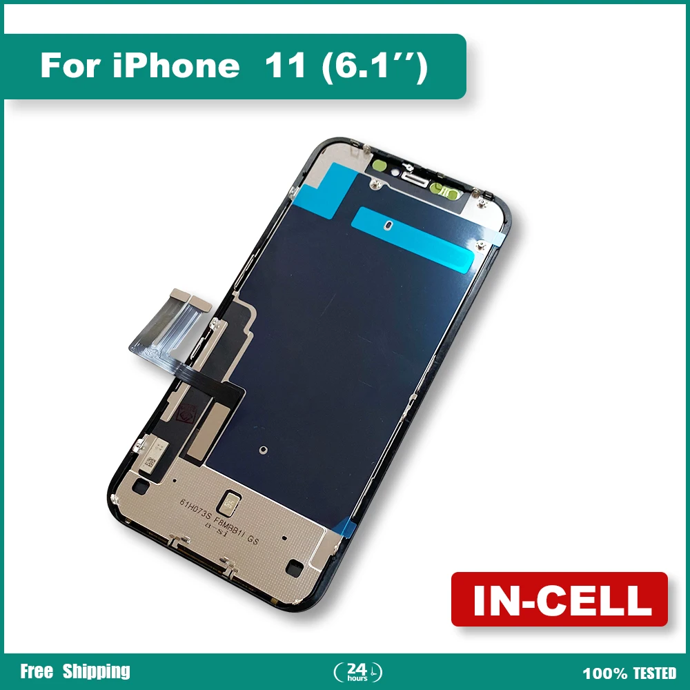 AAAA+ Quality For iPhone 7 8 8Plus LCD Screen Replacemen No Dead Pixel Pantalla Diaplay For iPhone X XR 11 12 13 Display Touch