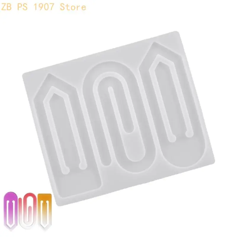 DIY Marker Mold Epoxy Resin Book Marks Crafts Making Supplies 55KA