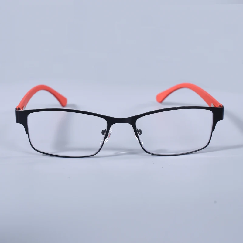 Edelstahl Lesebrille Männer Business Presbyopie Brille Männlich Anti Blau Licht Brillen Frühling Scharnier + 100 + 125 + 150 + 175 – Detail 12