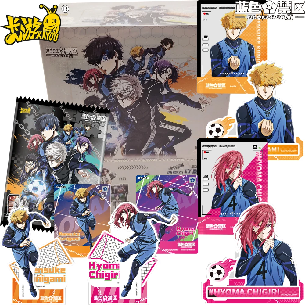 New KAYOU Original Classic Popular Anime Blue Lock Acrylic Stand Model Classic IP Character High Quality Fashion Photo Cards