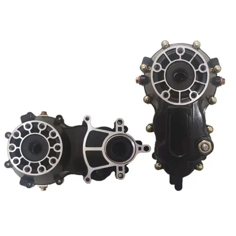 Motor de vehículo eléctrico de 16 dientes, diferencial integrado/dividido, eje de salida de 16 dientes, línea de cambio de engranaje opcional