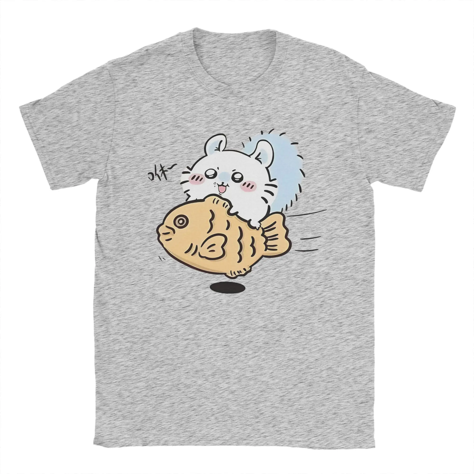 تي شيرت كارتون Momonga تي شيرت إبداعي بأكمام قصيرة ورقبة مستديرة تي شيرت قطني ملابس كلاسيكية